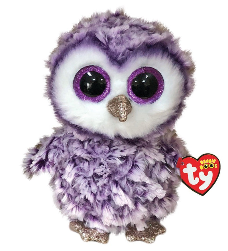 Beanie Boos Regular Moonlight - Purple Owl