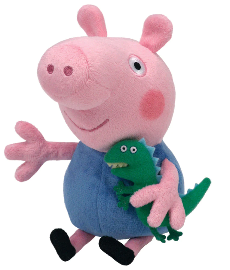 Peppa Pig - George Pig Beanie Baby Regular